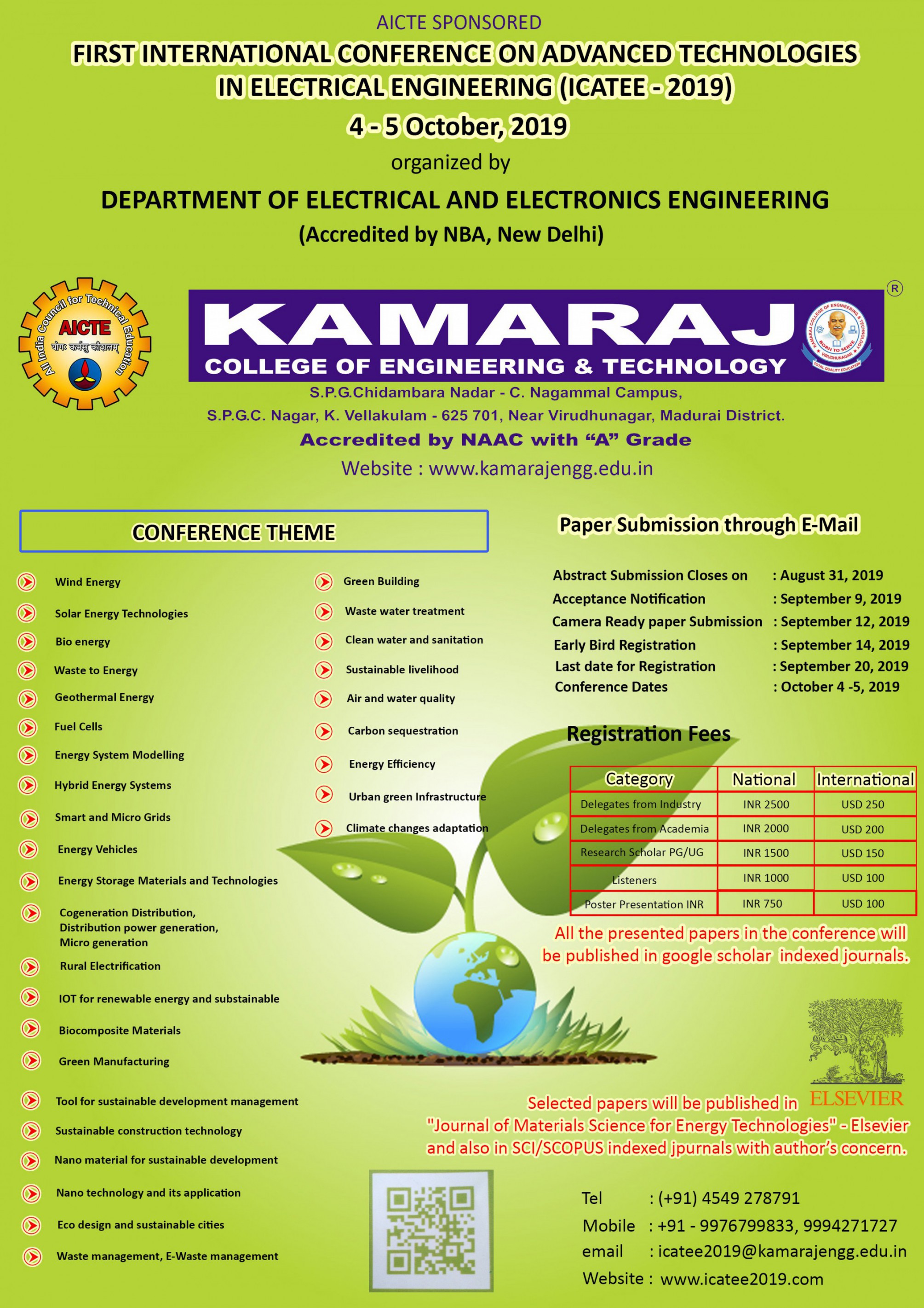 First International Conference on Advanced Technologies in Electrical Engineering 2019